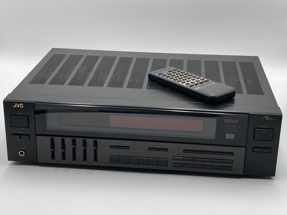 JVC Model RX-403 AM/FM Stereo Receiver Phono Input Tested