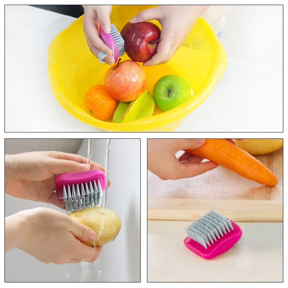 Openfly Flexible Vegetable Brush Fruit and Vegetable Brushes, Vegetable/Fruit...