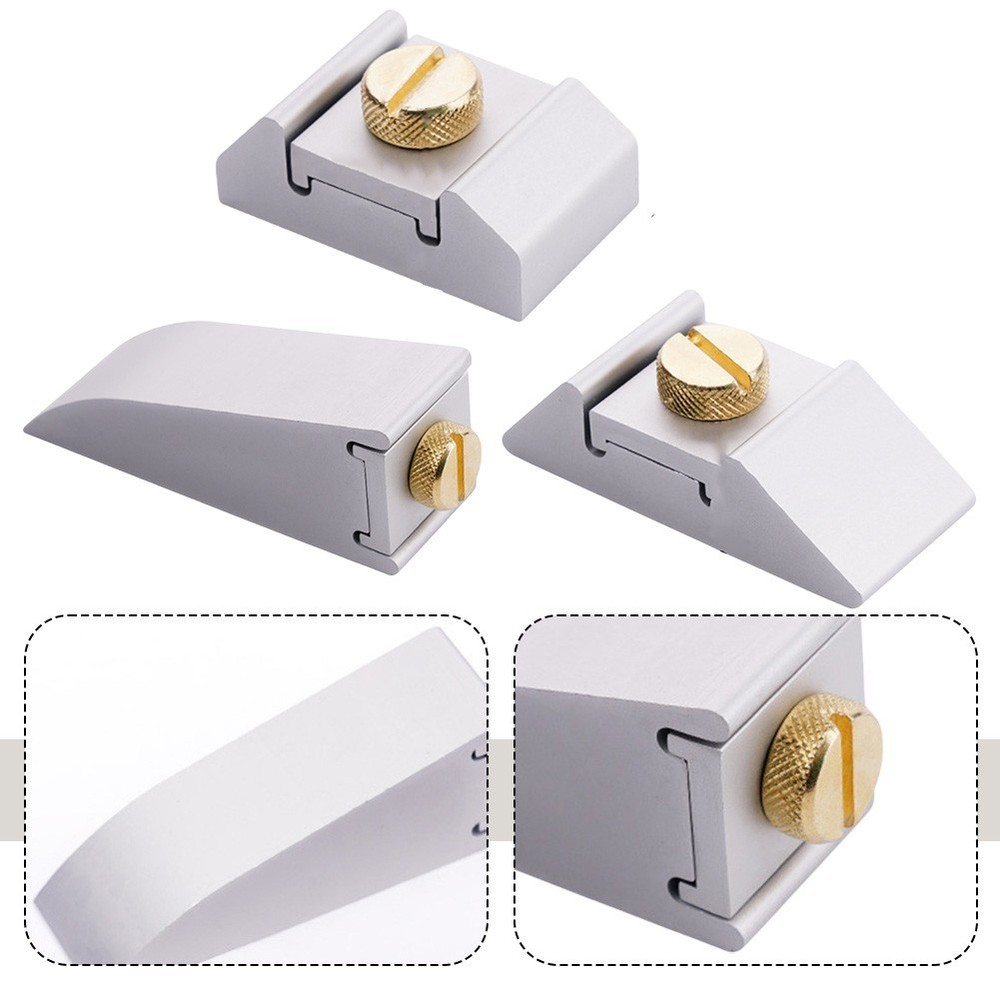 Sanding Block Tool with Easy Nut Fixation System for Sandpaper Replacement