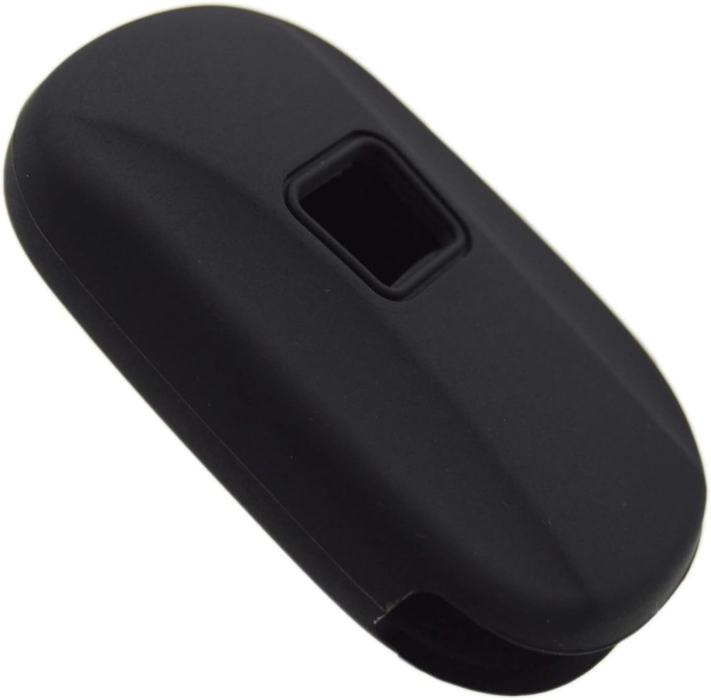 Silicone Keyless Entry Remote Control Key Fob Cover Case Protector Black+Gray