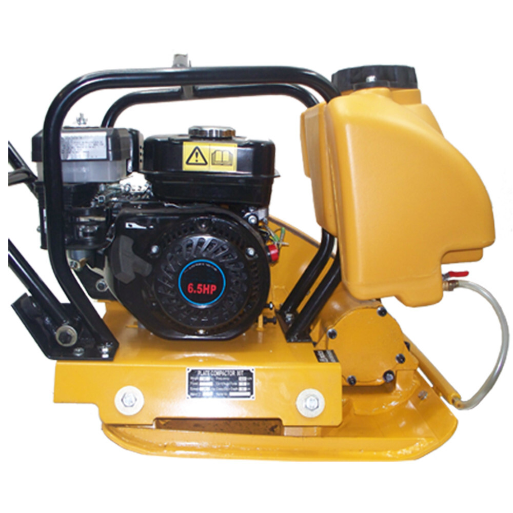 6.5HP Plate Compactor Tamper Rammer With Water Tank Plate Vibratory Compactor