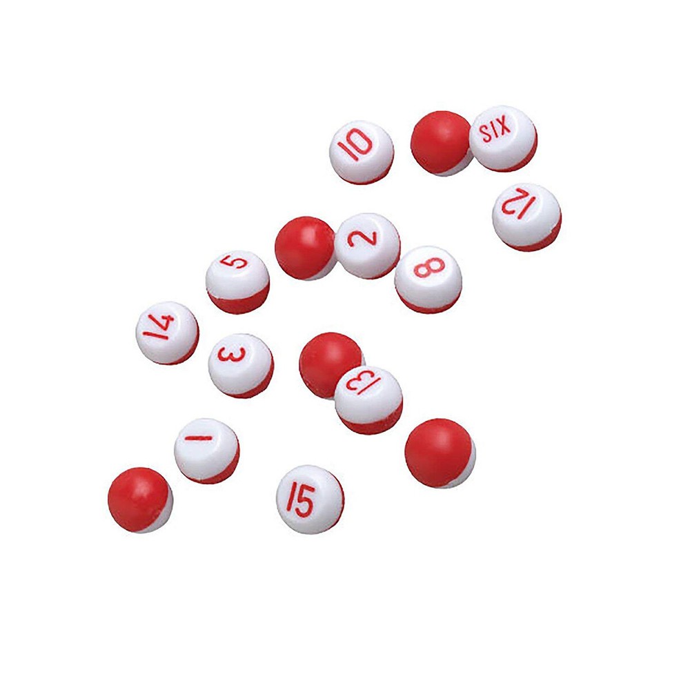 Brown Plastic Pea Shaker and Peas