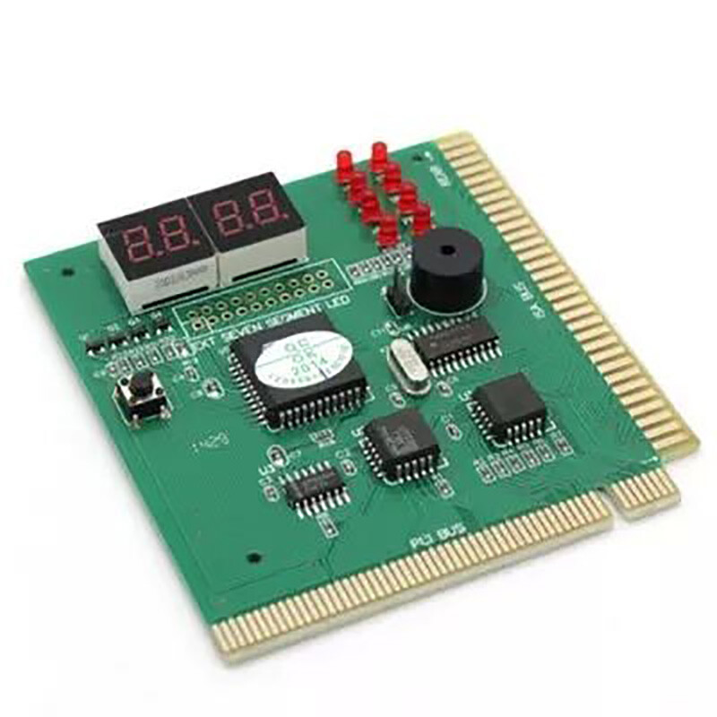 4-Digit / Text-Display PC Analyzer Diagnostic Motherboard Tester Post Test Card