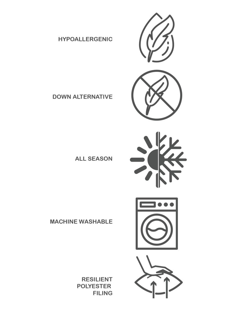 Riverbrook Home Elegant Collection Comforter Set, Queen, Kacy - Graphite/Blac...