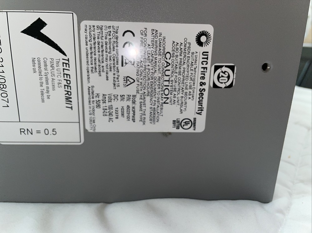 UTC Lenel GE Commercial SECURITY Access Control M3PPMSP M3000 PXNPLUS