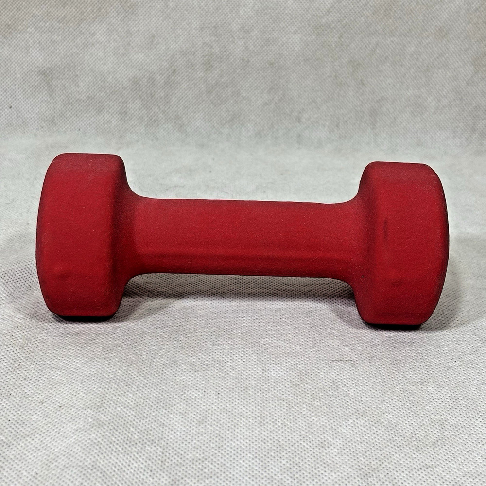 5 lb Dumbbell 5 Pounds Red Single One
