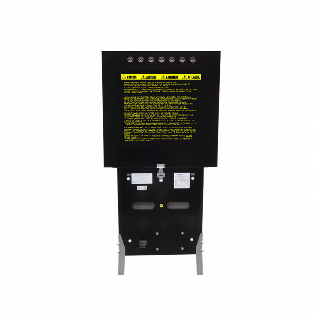 Williams ROADSHOW Pinball Machine BACKBOX Warning Text Decal