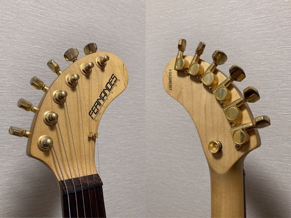 FERNANDES DIGI-ZO HYPER WR ZO-3 capacitor replaced
