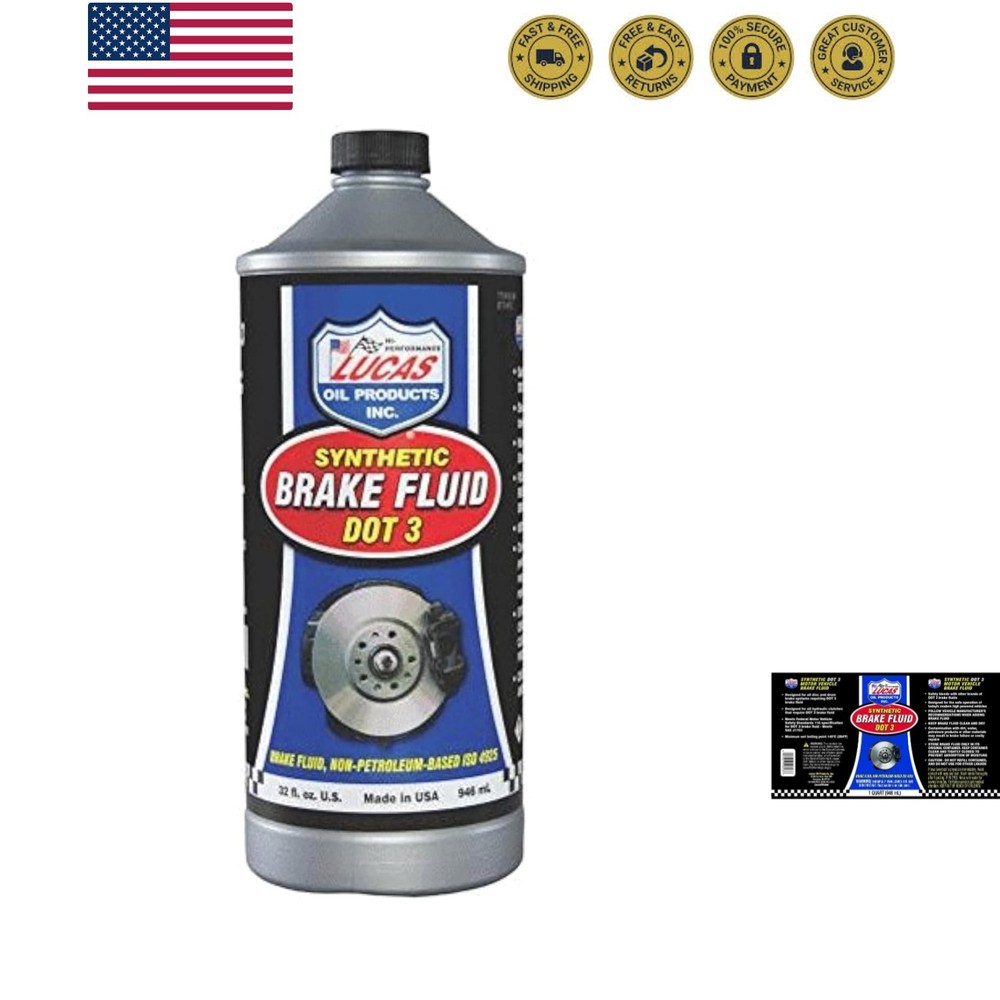 10826 Brake Fluid - 1 Quart