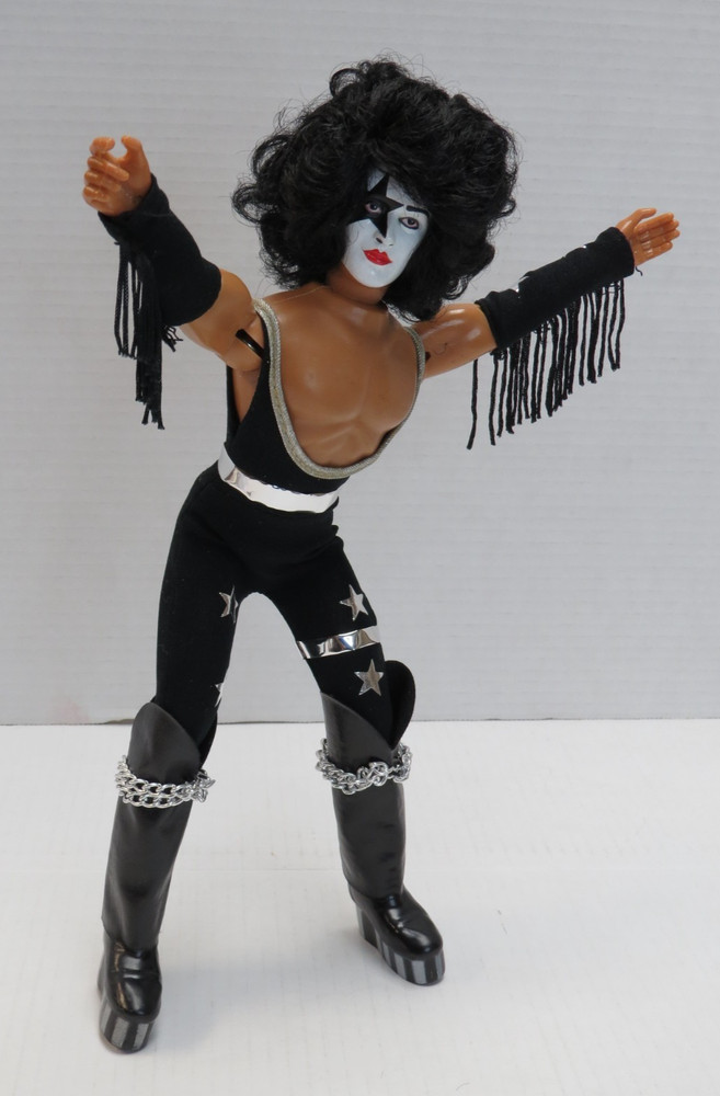 KISS PAUL STANLEY MEGO DOLL & REPRODUCTION BOX AUCOIN 1977