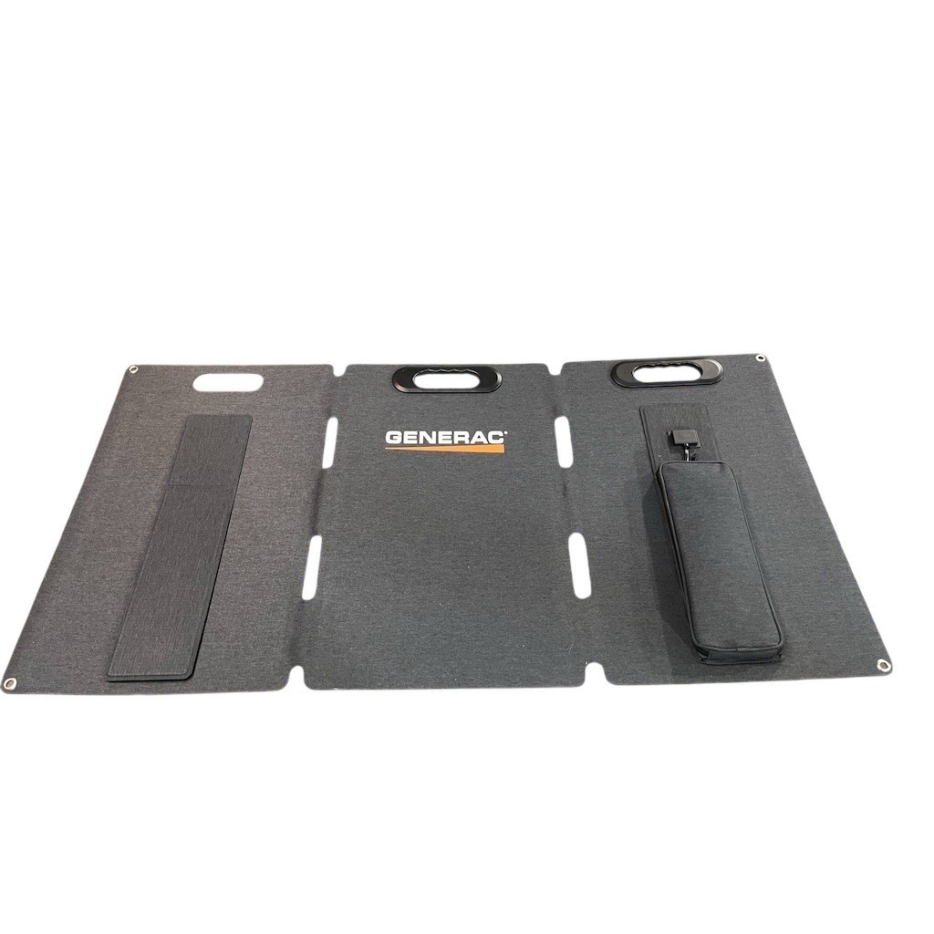 Generac GS100 100W Foldable Portable Solar Panel w/ XT60 Adapter Cable