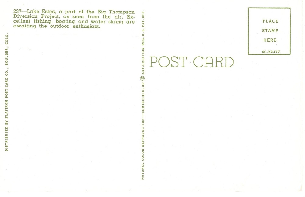 LAKE ESTES, CO - PC4098