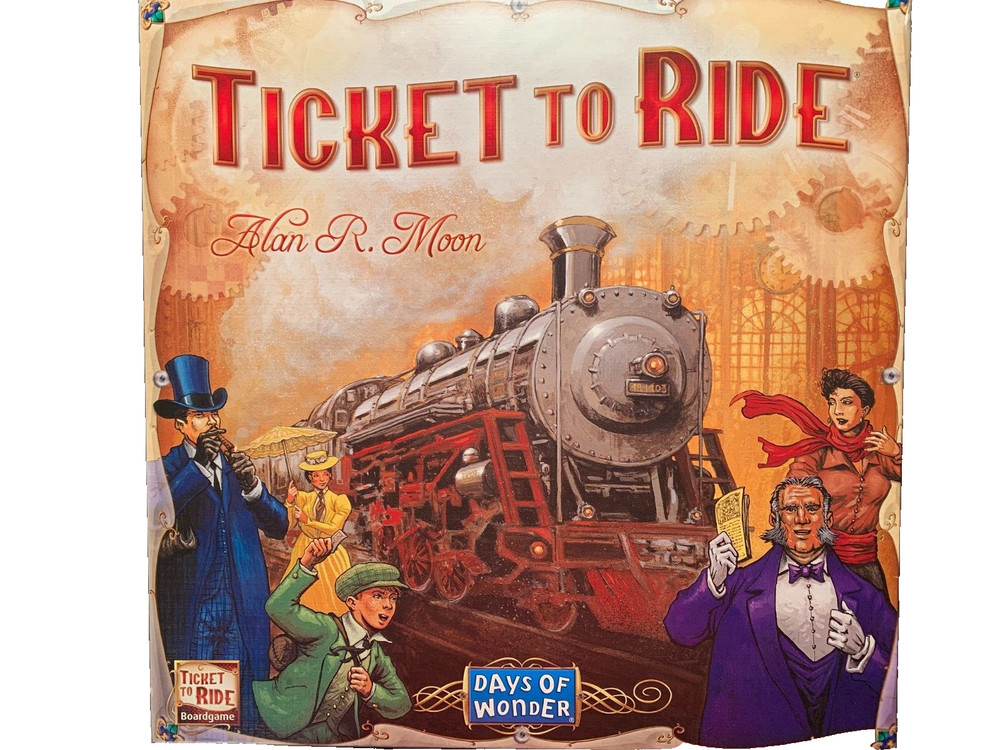 Ticket To Ride ORANGE FREIGHT TRAIN CARD 2019 GAME REPLACEMENT
