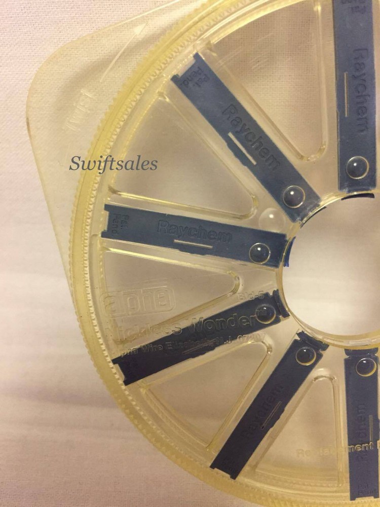 Alpha Wire Raychem Polystrip Nickless Wonder BLD-5 Plastic Wire Stripper Blades