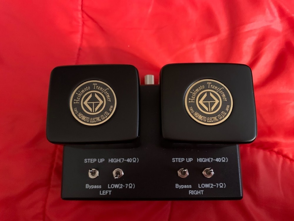 MC Step-up Transformer Unit with Hashimoto HM-X: for A Tec, Orto, Denon, Koetsu