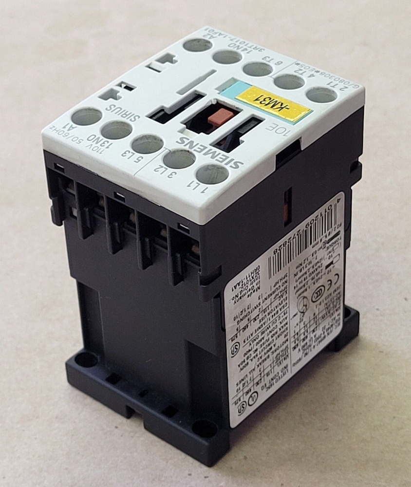 SIEMENS SIRIUS CONTACTOR 3RT1017-1AF01