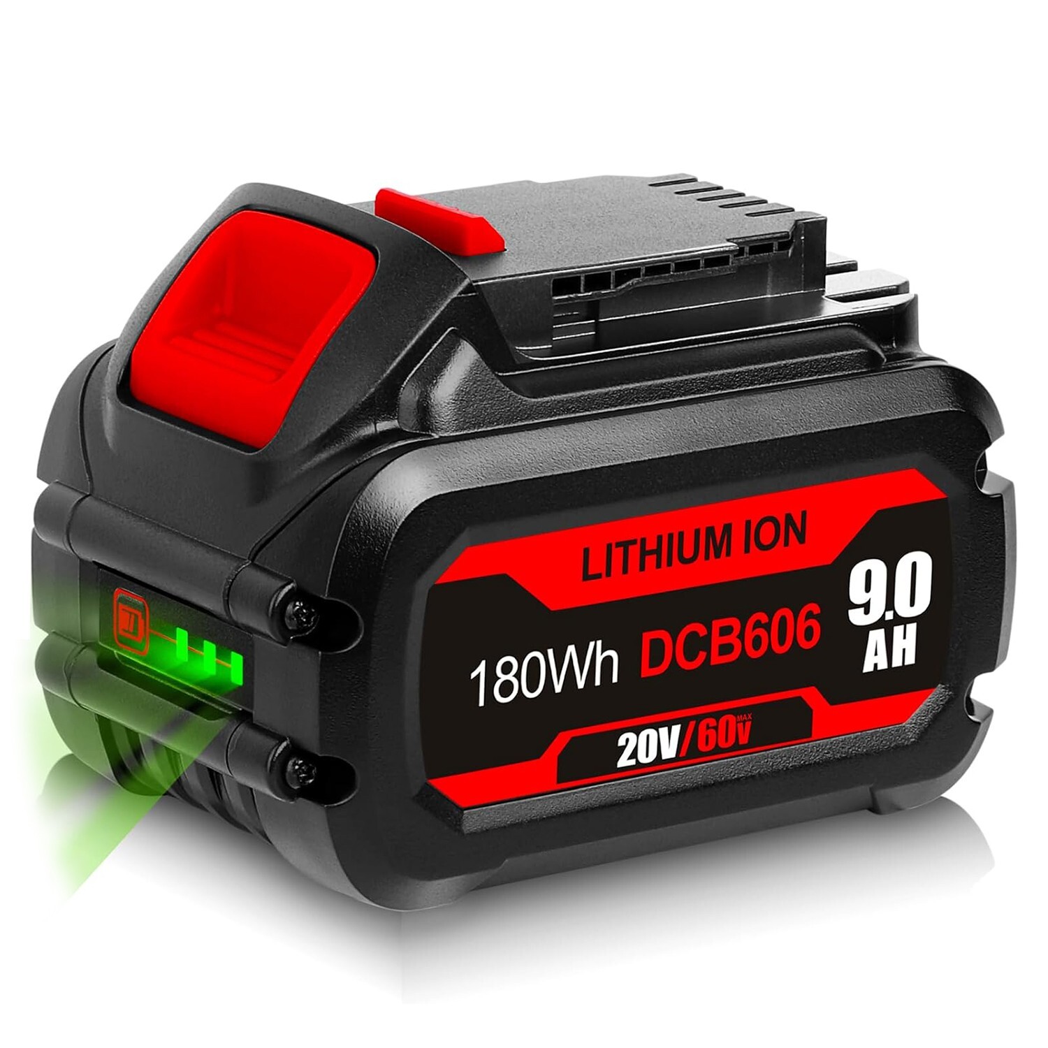 4x For DEWALT For FLEXVOLT 20V/60V MAX 9.0Ah Li-Ion Battery DCB606 DCB609 DCB612