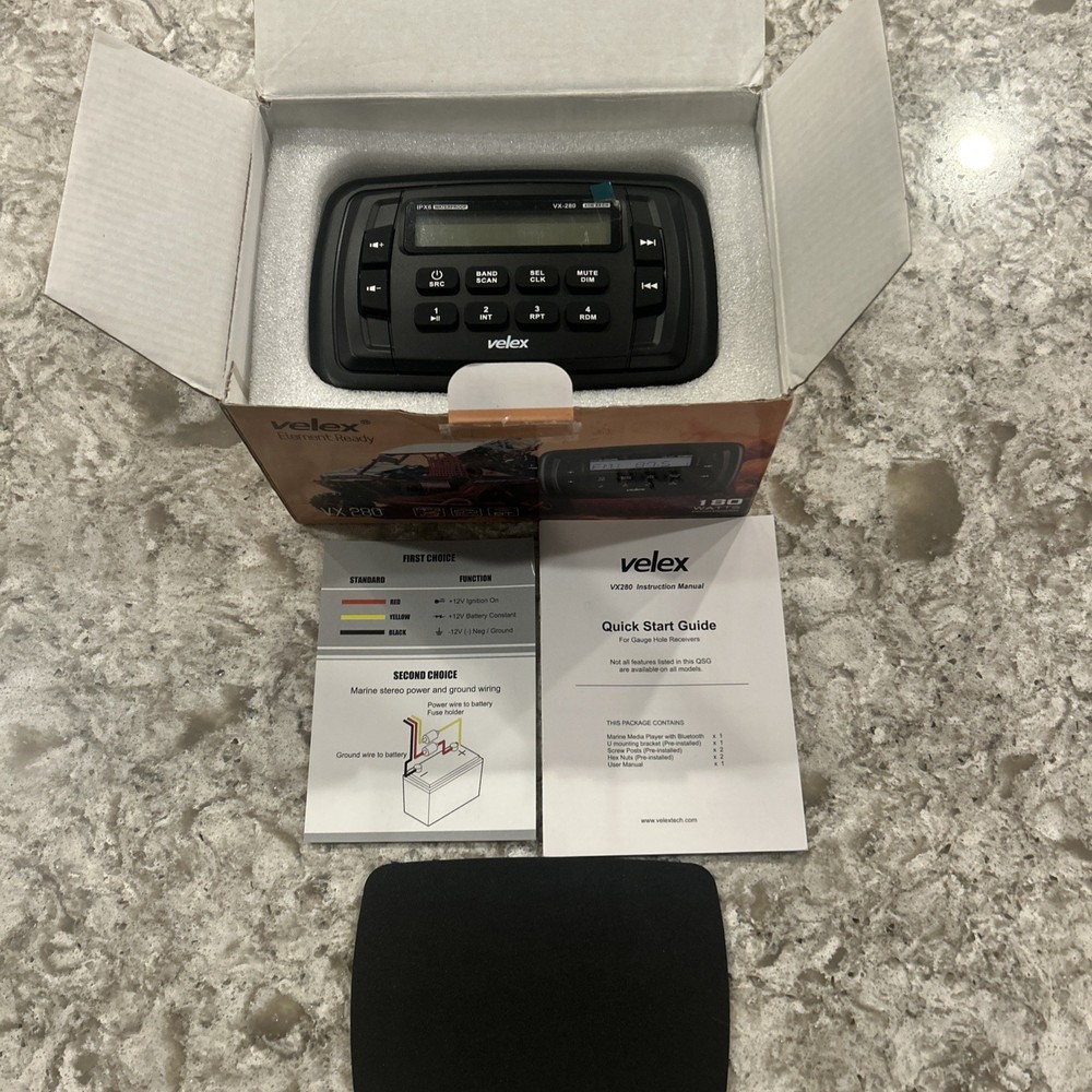 Velex VX280 Element Ready UTV Radio/amplifier