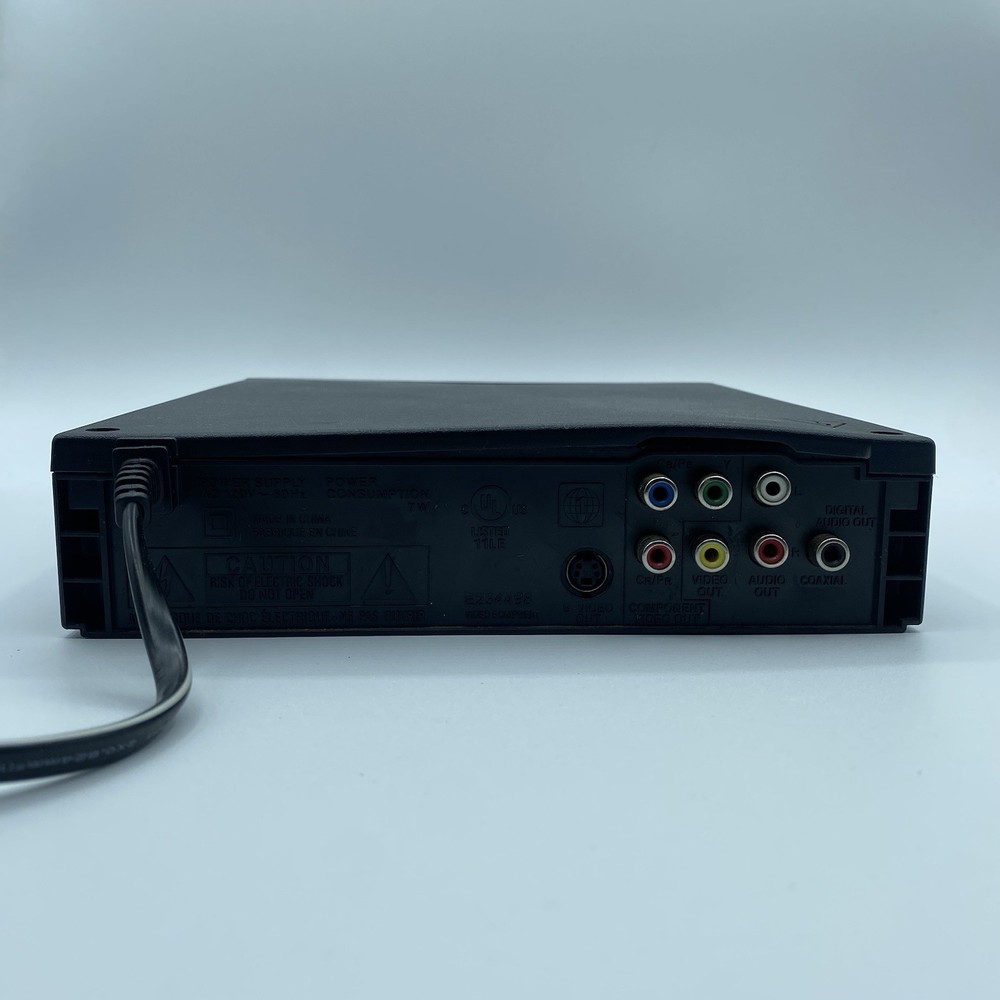Compact Magnavox Model DP100MW8B DVD Player, & AV Cables Tested & Works!