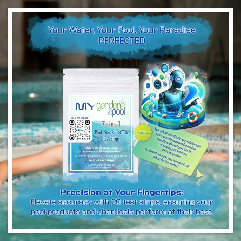 Splash Pool & Spa Antifreeze Bundle with Strips & Winterizing Plug 4 Pack