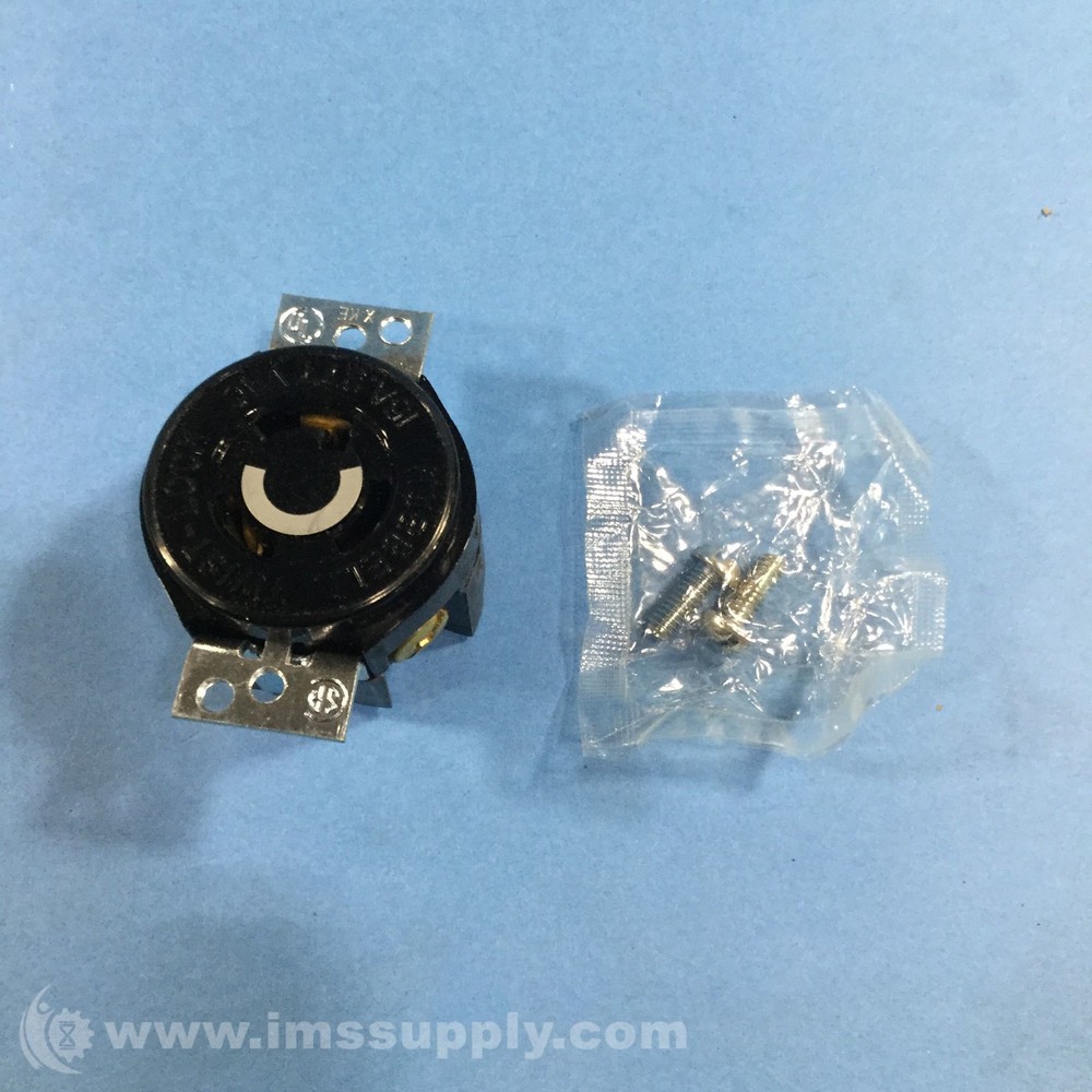 Hubbell HBL4763 Locking Receptacle FNIP