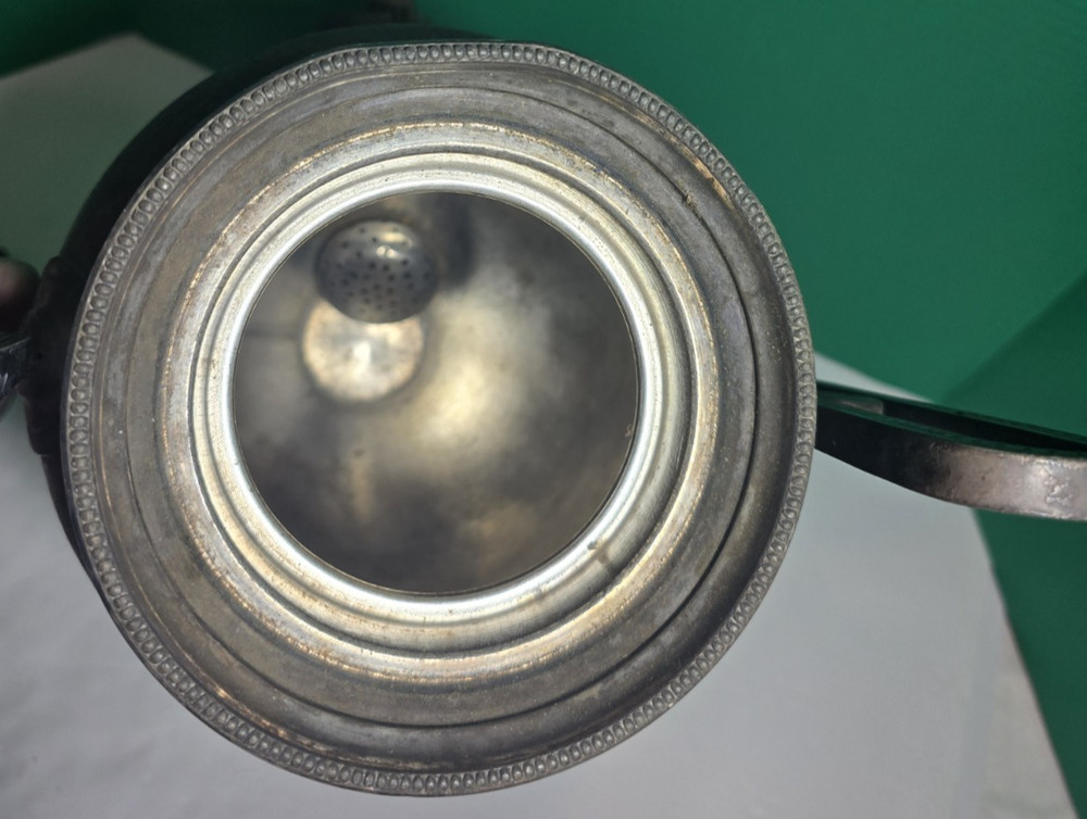 VTG WALKER & HALL VICTORIAN SILVER PLATE SAMOVAR "MAKER'S MARK"