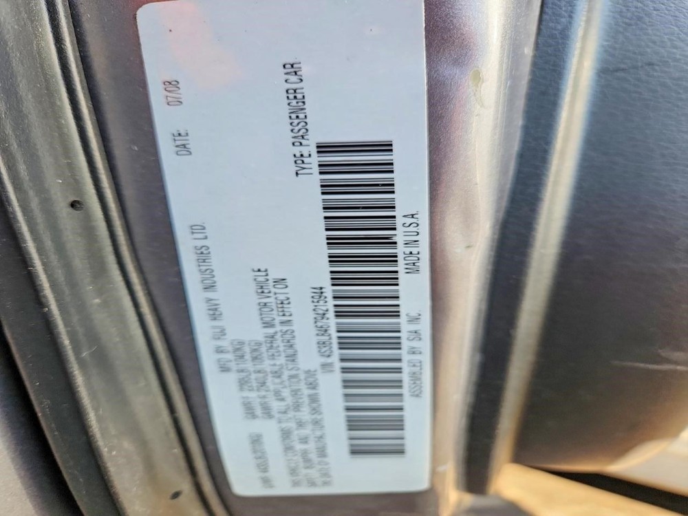 LEGACY 2009 Third Brake Light OEM