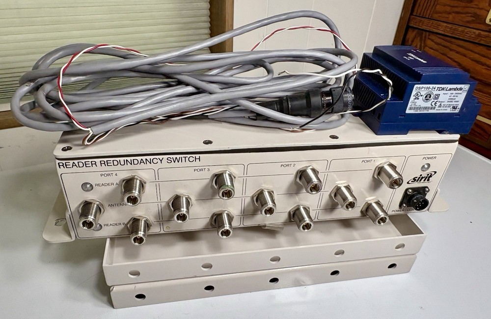 Sirit RRS-001 Reader Redundancy Switch Heavy Duty RFID Access Failover Control