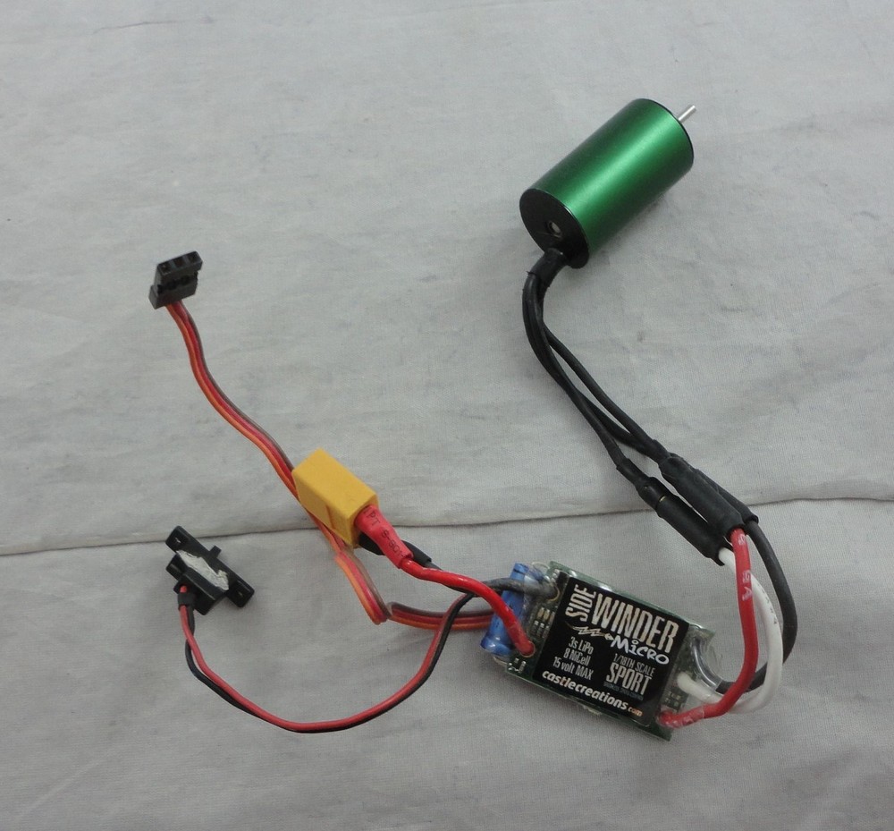 Castle Creations Sidewinder Micro ESC w/Brushless Motor