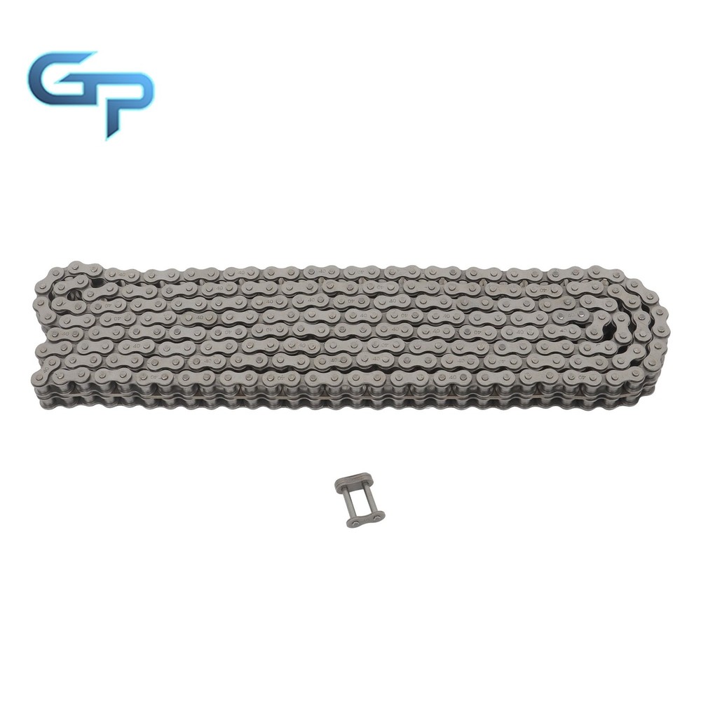 #40-2 Double Roller Chain 10 FT for Drive Systems with 2 Master Links