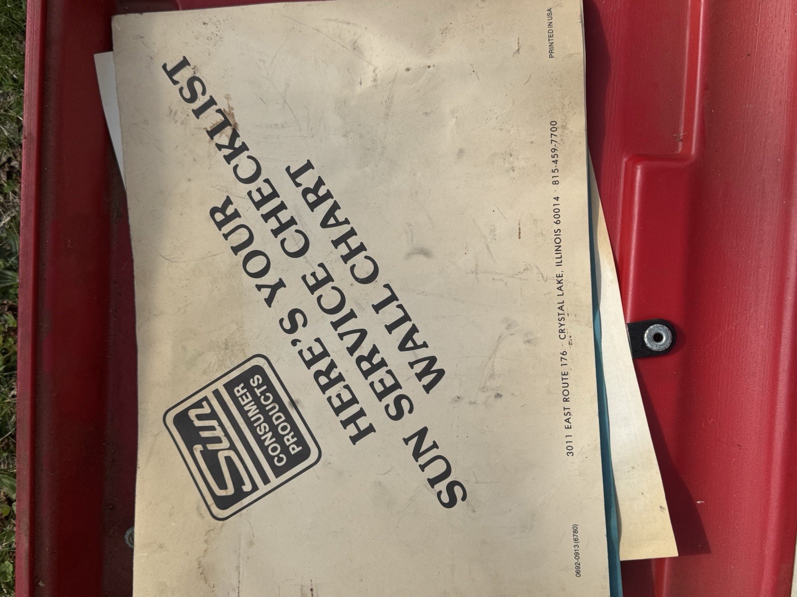 Sun CP 7501 / CP7601 Inductive Timing Light Dwell Tachometer Tune-Up Testing Kit