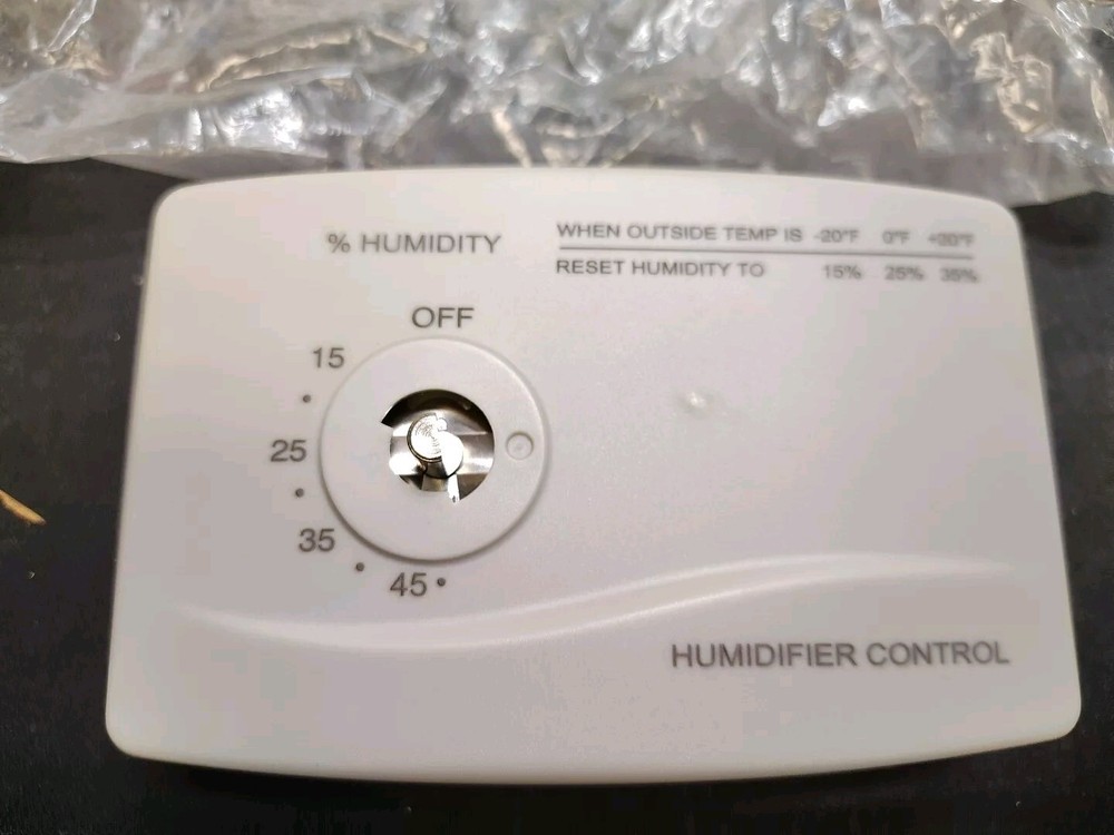 Aprilaire 4655 Manual Humidistat Open Box -- Untested