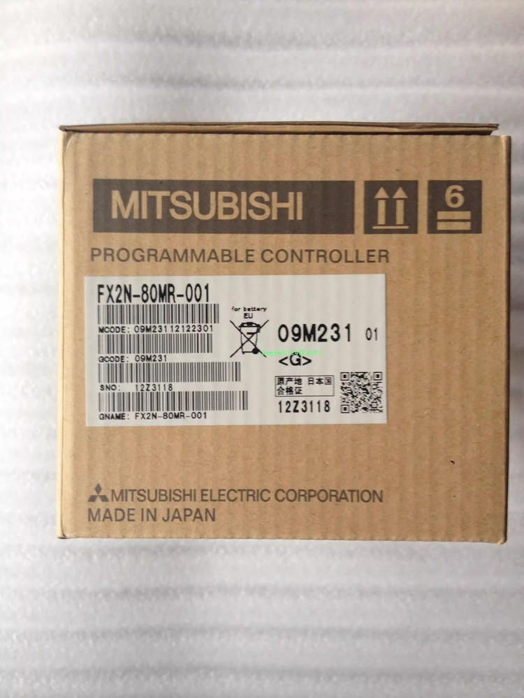 1pcs Mitsubishi PLC FX2N-80MR-001 Programmable Controller