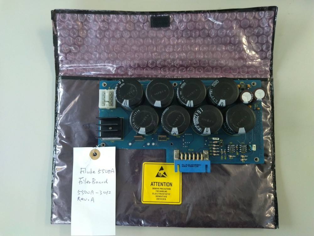 Fluke 5500A -3012 Rev A Filter Board 945337 Control Calibrator Board