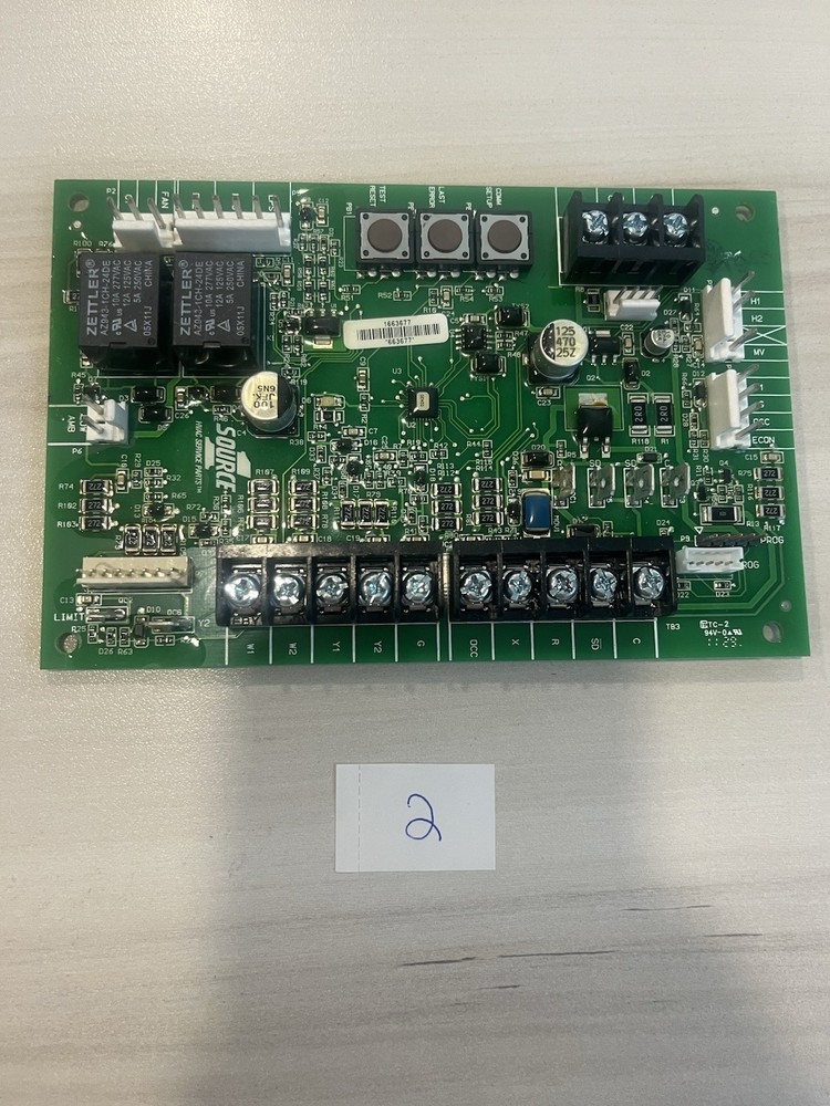Source 1 1663677 Control Circuit Board AE133339487  Used 2 York