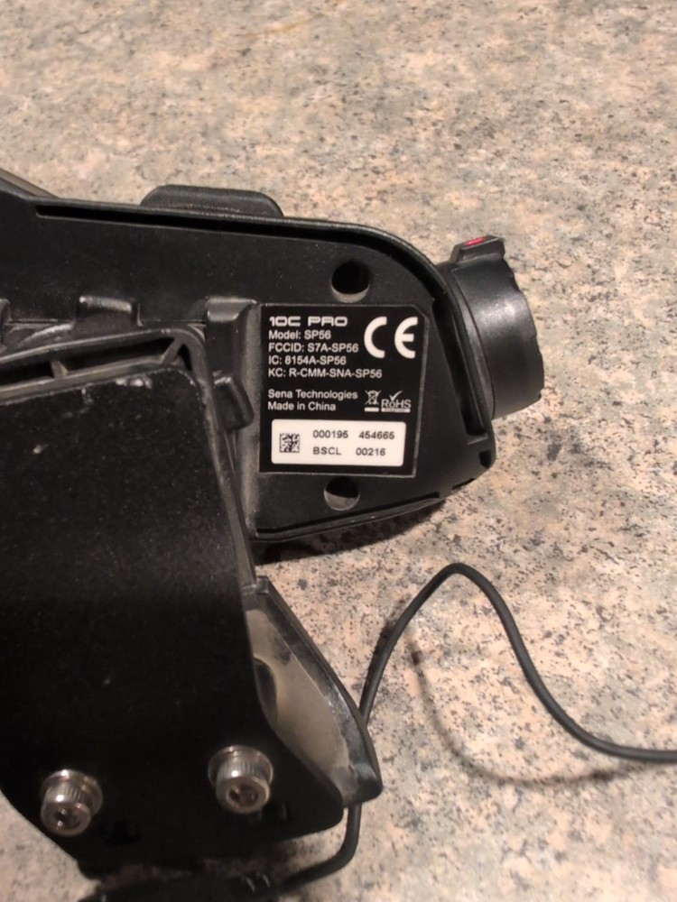 Sena 10c PRO Motorcycle Bluetooth Communications System & Action Camera