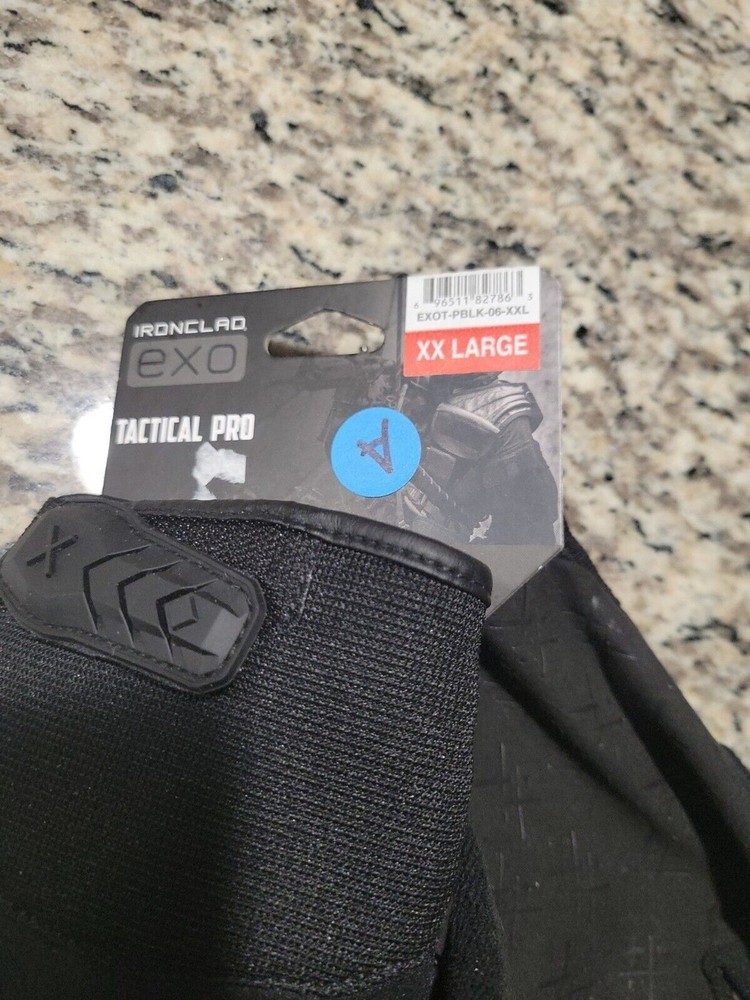 Ironclad Tactical Pro Glove - Black 2XL