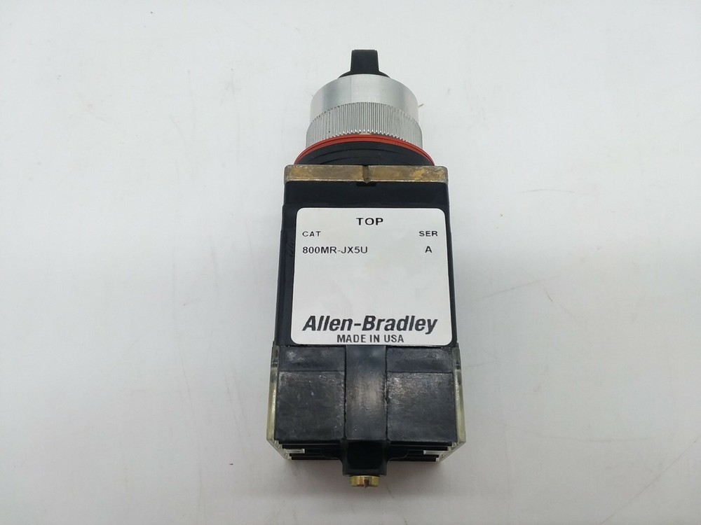 Allen Bradley 800MR-JH5UB Small Round Selector Switch