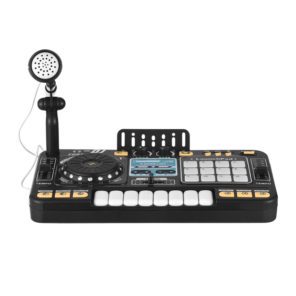 Musical DJ Set For Kids Turntable Multi Functional DJ Controller With Mic CLQT