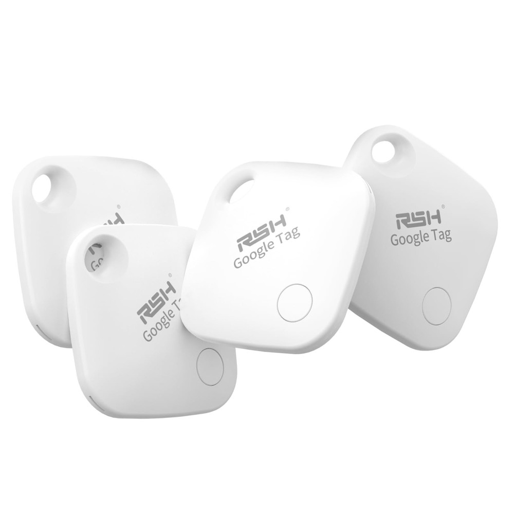 Air Tracker Tag 4 Pack for Android Luggage Tracker Tags Works with Google Fin...