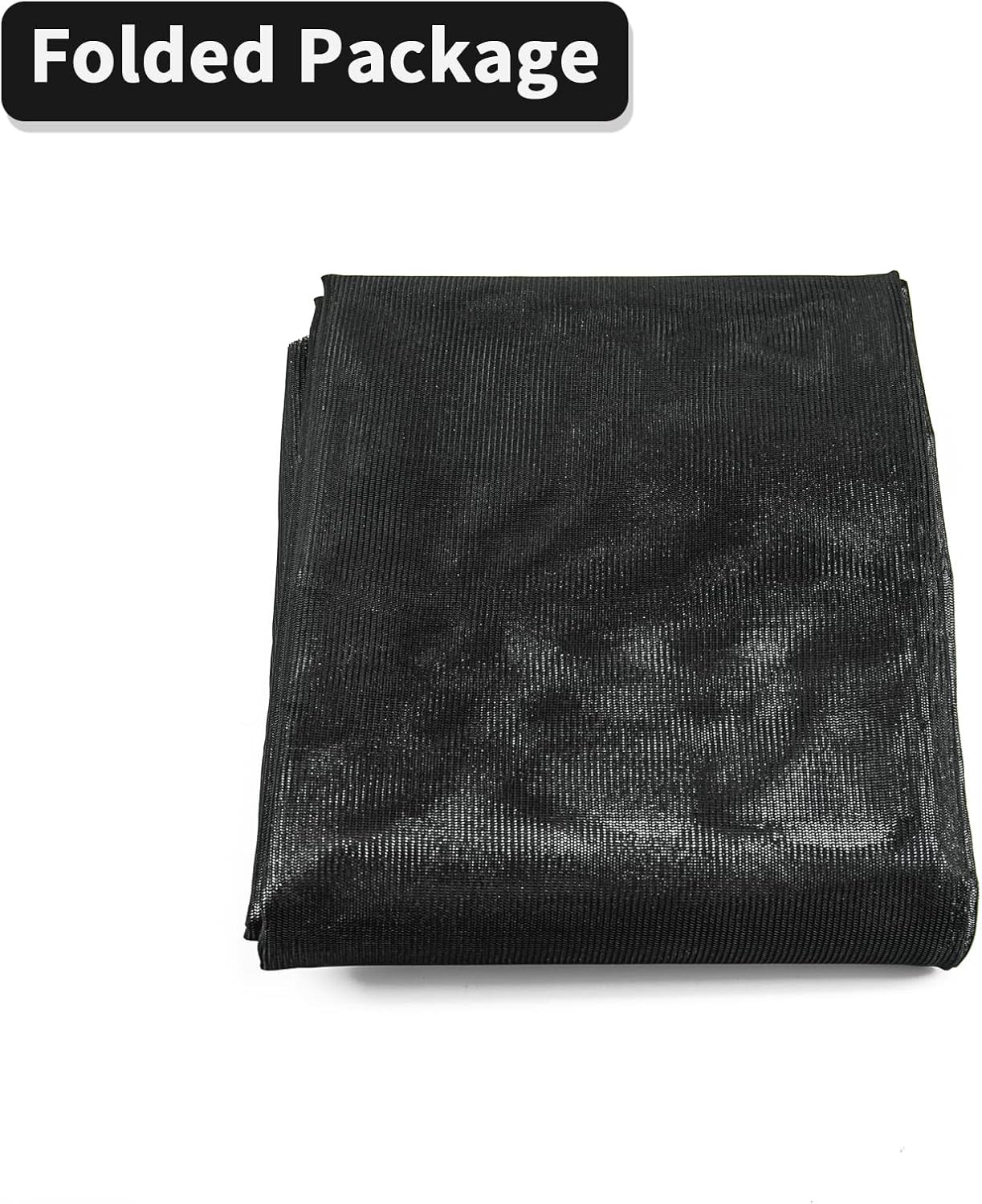 Solar Window Screen Mesh, Anti-UV Solar Screen Fabric Replacement 53" x 118", Ad