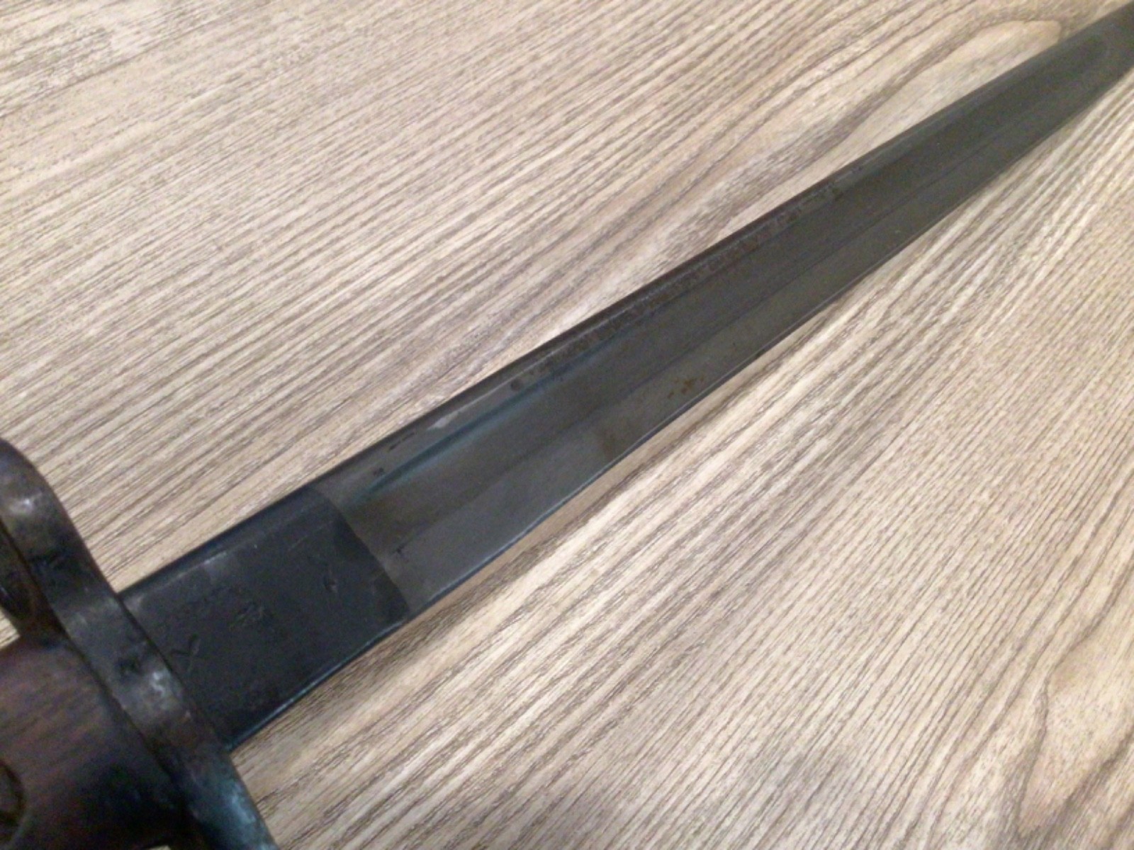 Superb WW1 British 1907 Mk1 Bayonet ~ Anderson Maker Marked Looks Un-Issued