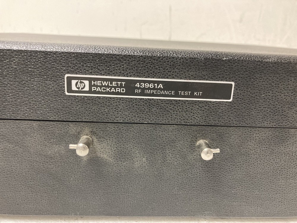 Agilent HP 43961A RF Impedance Test Kit with Case