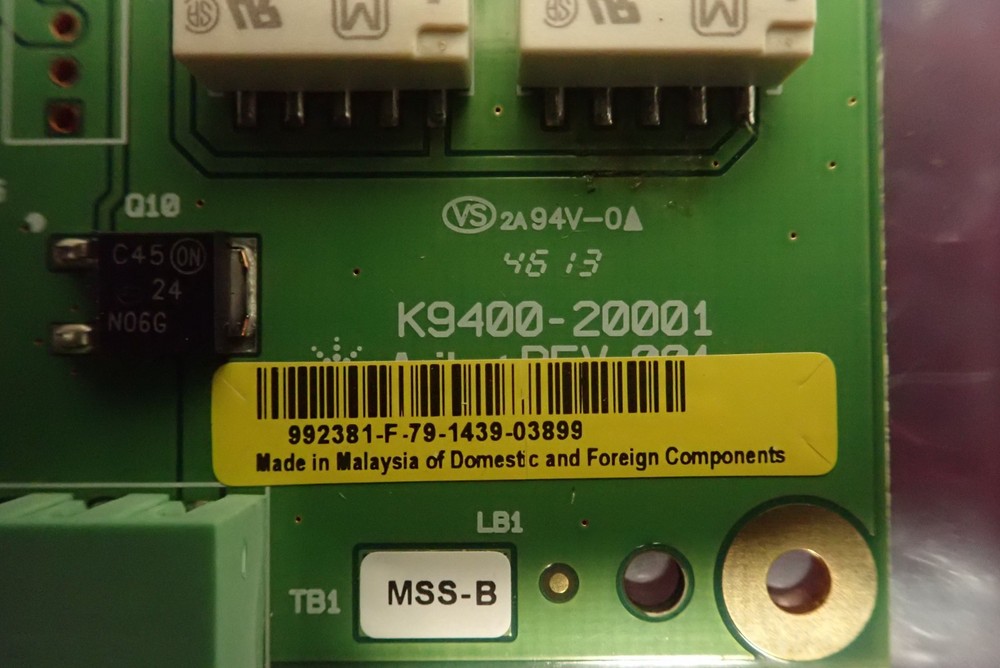 Dako 992381 Controller Board Assembly K9400-20001