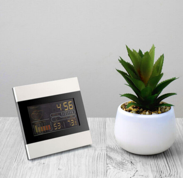 Total Vision Desktop Clock & Weather Station