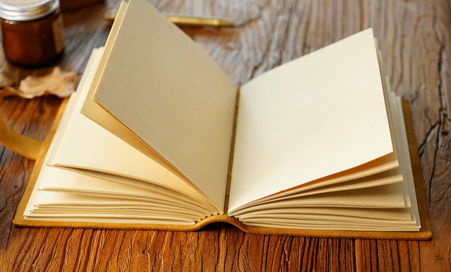 B6 Writing notes Notebook sketchbook Diary Notepad cow leather coffee brown Q299