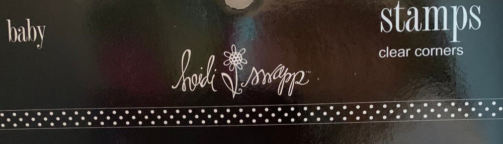 Heidi Swapp Clear Corner Stamps