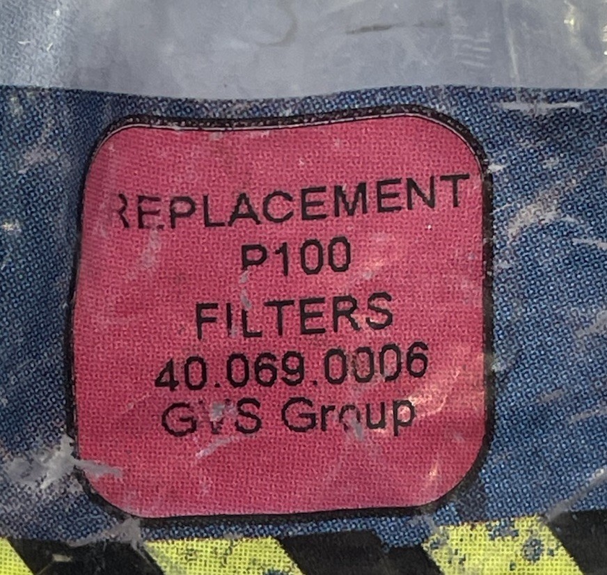 GVS SPR321 Elipse P100 Replacement Filter, Size Small/Medium - 2 Pack