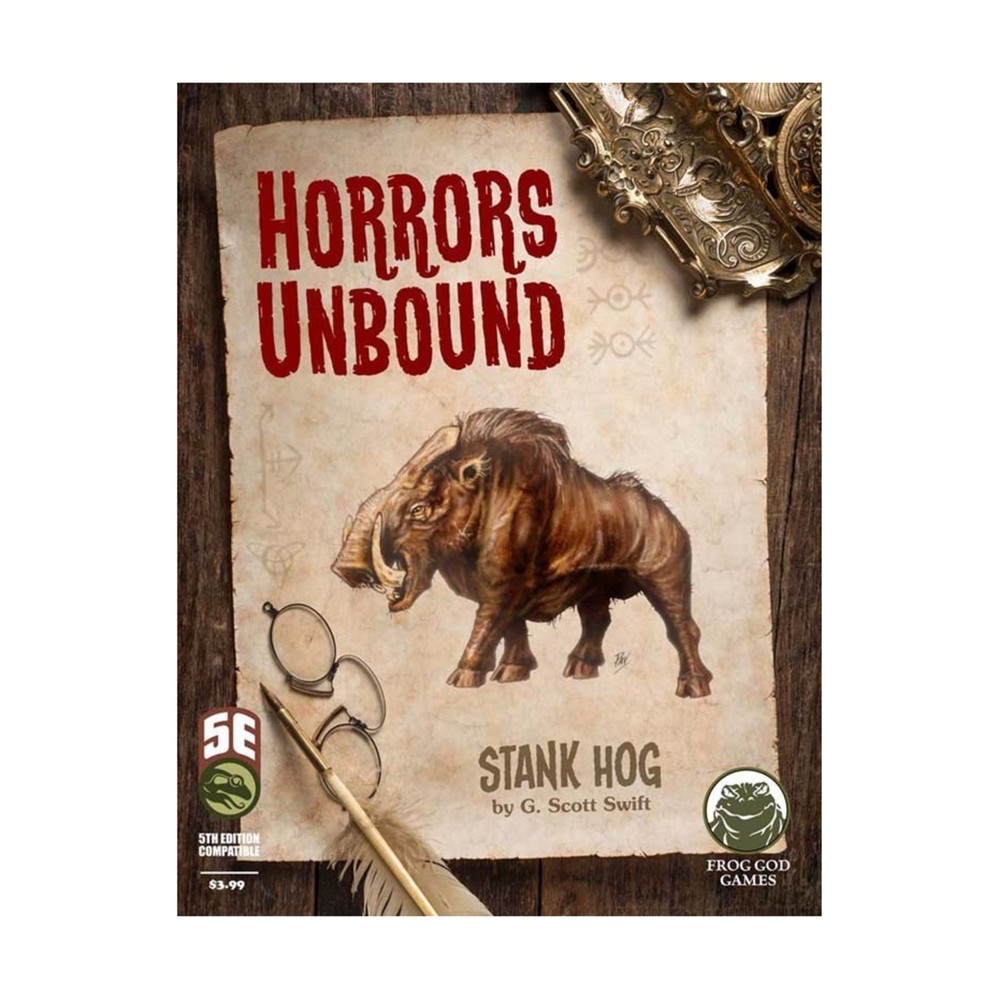 Frog God D&D 5e Horrors Unbound - Stank Hog VG+