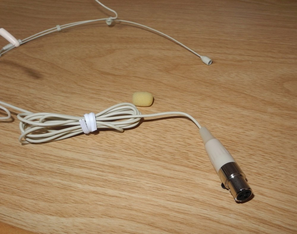 Dual ear Hook Headset Microphone For GTD Audio Wireless System